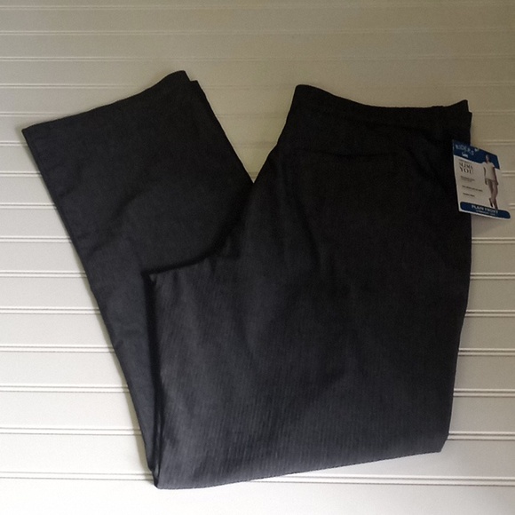 Riders By Lee Herringbone Gray Straight Leg Pants -#1776+ - Picture 10 of 12